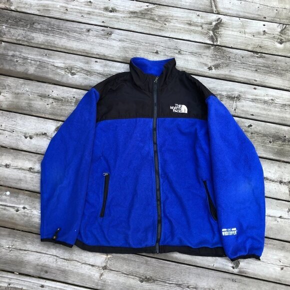 Vintage The North Face Summit Series Windbreaker Jacket XL Blue - Picture 4 of 8